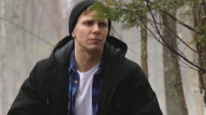 Drill My Hole: Tattooed pierced jock throat fuck outdoors