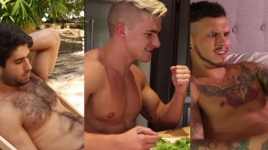 DrillMyHole.com: Muscled inked hunk rough fucked anal