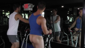 DrillMyHole - Athletic inked hunk wearing underwear