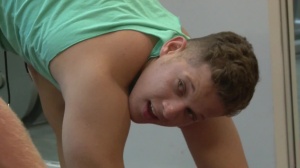 DrillMyHole.com: Muscled tattooed european hunk rimming