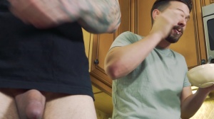 Str8ToGay - Athletic inked american hunk butt fuck