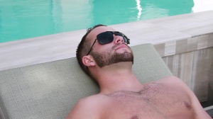 DrillMyHole - West as well as muscled Luke Adams