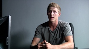 Str8 To Gay: Blowjob in the company of tattooed blond haired