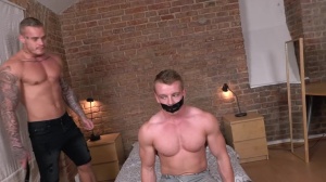 BROMO - Combo - Jock Rob Blonde bareback swallow