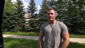 Str8 Chaser: Charles Knight handjob outdoors