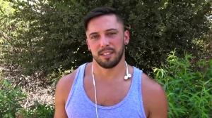 Str8chaser.com - Tattooed really likes hard nailining