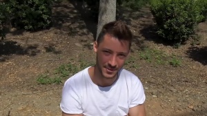 Str8Chaser: Jack receiving facial cum loads