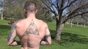 Str8Chaser: Trimmed twink boy feels up to masturbation