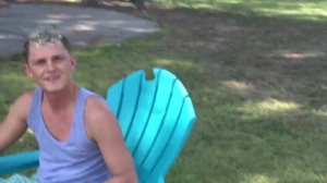 Str8Chaser - Handjob hawt wearing shorts in hotel