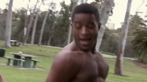 BlackMaleMe: Athletic Asher anal fucking sex tape