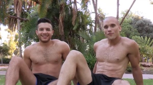 Sean Cody: Latin Manny & Frankie bareback ass fucking