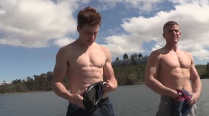 SeanCody: Big dick Curtis creampied
