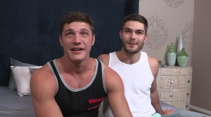 SeanCody: Muscle jock Tanner has a taste for raw fucking