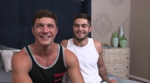 SeanCody: Muscle jock Tanner has a taste for raw fucking