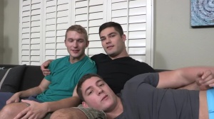SeanCody: Swallow with tanned Tanner plus Pete