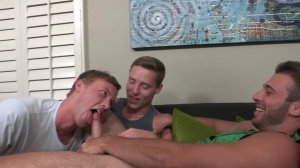 SeanCody: Bareback gangbang with Brent in company with Jarek