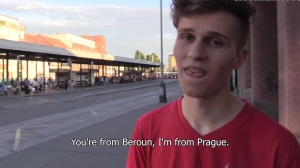 CzechHunter - Young mature sucking cock scene