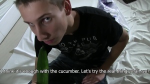 Czech Hunter: Cute gay blowjob cum video