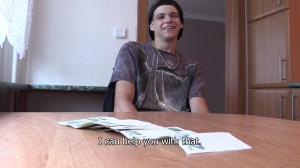 Debt Dandy: Friend helps with masturbation