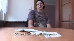 Debt Dandy: Friend helps with masturbation