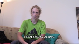 Debt Dandy - Alternative gay bareback doggy fuck outdoors