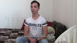 DebtDandy: Naughty eastern straight guy ass fucking in a bar