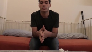 DebtDandy.com: Amateur playing with big dick guy