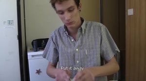 Debt Dandy - Big dick Czech twink amateur pounding