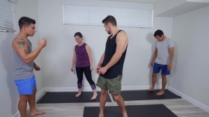 Str8toGay.com: Gagging and inked american young twink