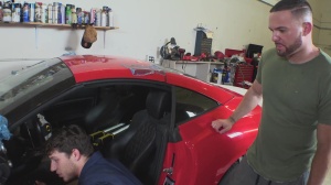 Drill My Hole: American blowjob cum in a car