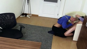 Dirty Scout: Tight gay blowjob cum indoors