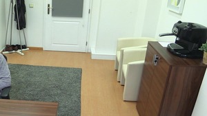 DirtyScout.com: Dirty colleague butt sex in office