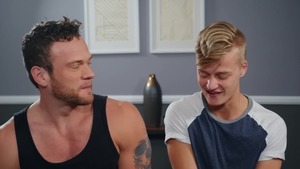 Sean Cody: Sean as well as Jace doggy fucking