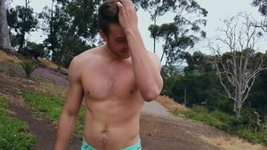Sean Cody: Landon having fun with blond haired Kurt outdoors