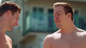 SeanCody.com - Robbie doggy fucks at the beach