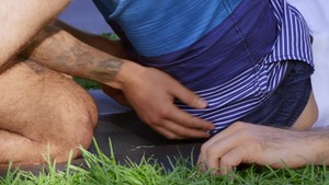 DrillMyHole - Real sex next to muscle american young twink