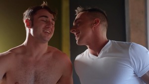 Gods Of Men: Michael amongst Ace blowjobs in the bed