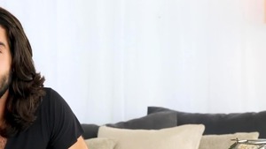 Drill My Hole: Pierced long hair latin model 69