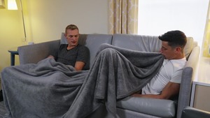 Str8toGay.com - Long haired Kaleb Stryker doggy style scene