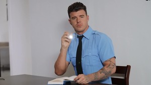 DrillMyHole - Inked american guard enjoying big dick stud