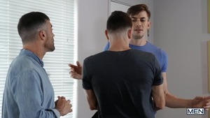 Str8ToGay - Muscled american young twink goes for nailed rough