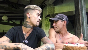 LatinLeche: Hard fucking in tandem with cute boyfriend