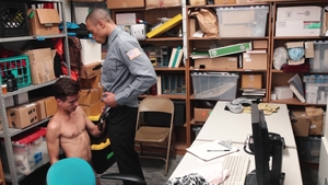 YoungPerps.com: Sexy dancing in the store with young officer