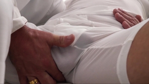 MissionaryBoys: Couple Elder Land really enjoys undressing