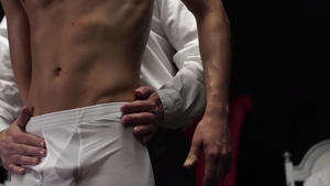 MissionaryBoys: Thick Elder Sorensen first time stretching