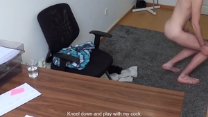 DirtyScout.com - Pretty scout undressing after classes