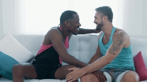 NoirMale: Deep Dic interracial anal scene