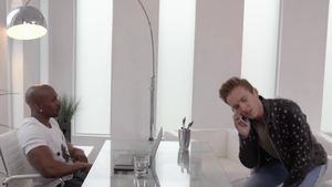 NoirMale.com: American interracial anal in office