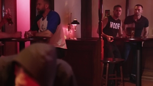 IconMale - Tattooed athletic latin jock blowjob cum