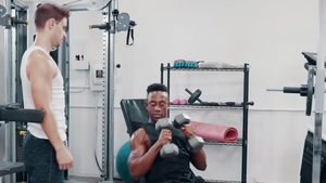 NoirMale - Athletic ebony receives good fuck HD